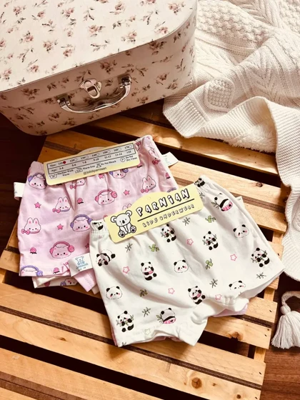 شورت پرنیان (دوتایی)