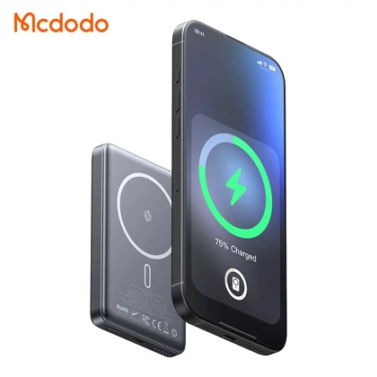 پاوربانک 10000 وایرلس 15 وات و تایپ سی 20 وات 10000 مک دودو MC-465