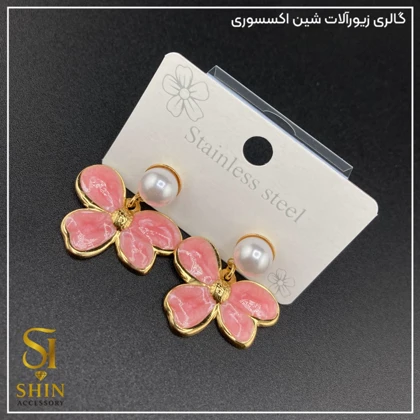 گوشواره میناکاری شده کد gzm15