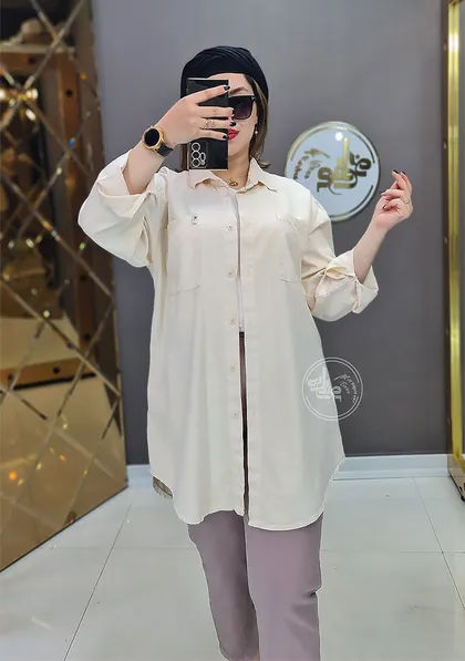 مانتو کتان روژیار