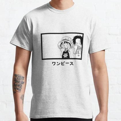 تیشرت وان پیس طرح luffy monkey