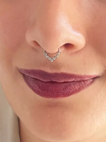 پیرسینگ فیک سپتام بدون سوراخ