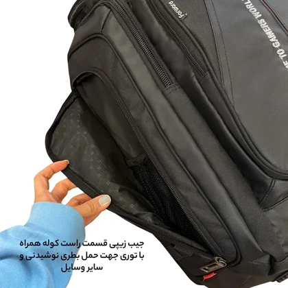 کوله پشتی چرخ دار فوروارد مدل FORWARD - FCLT550019 GO TRAVEL GAMING