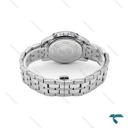 ساعت الکسا پریمیر A0103 مردانه نقره ای صفحه سبز Alexa-6153-G