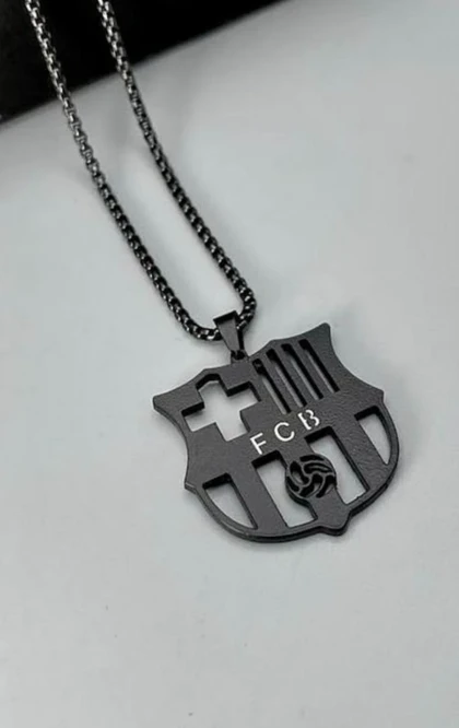 گردنبند بارسلونا مشکی