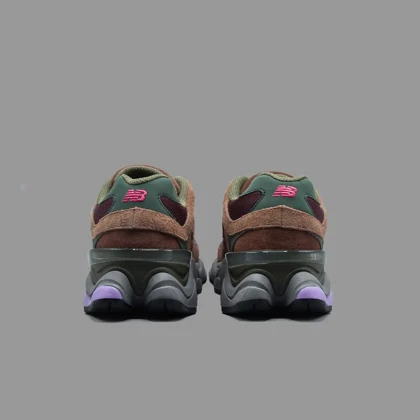 نیوبالانس 9060 ریچ اوک شرابی New Balance 9060 Rich Oak/Burgundy