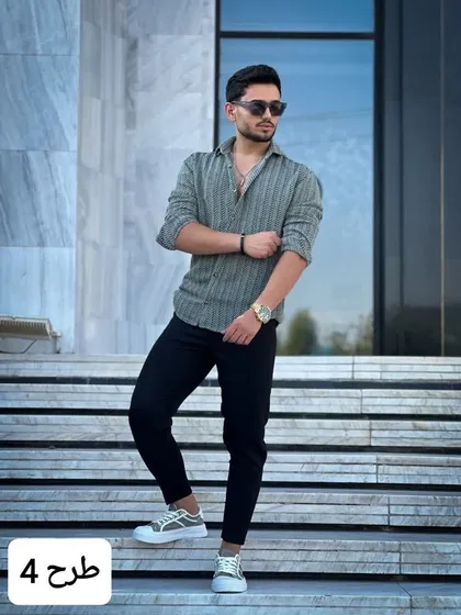 پیراهن جناقی _ کد 3039