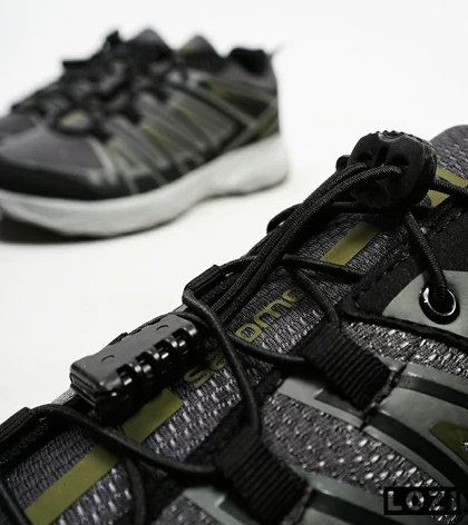کفش کتانی مشکی طوسی سبز Salomon X ULTRA