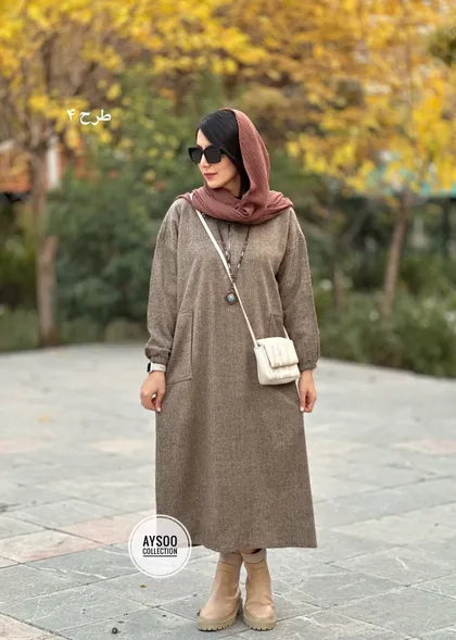 کفتان پشمی جلو زیپ1