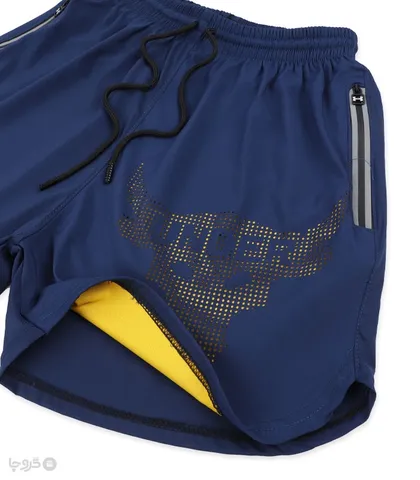 شلوارک مردانه جیب‌دار کد 265 طرح پانچی Under Armour