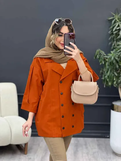 مانتو لینن ده دکمه