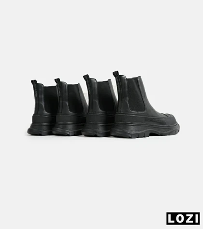 بوت مردانه مشکی Alexander McQueen