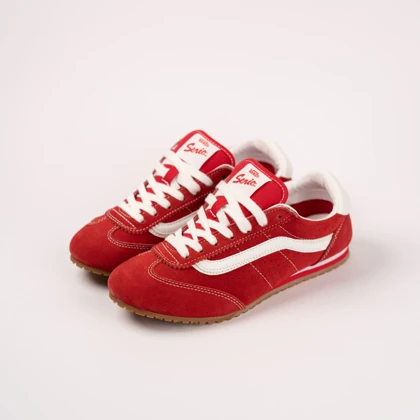 کفش ونس مدل سوپر لو/Vans super lowpro red