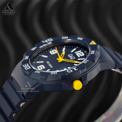 ساعت سورمه‌ای کیو اند کیو Q&Q V02A-016VY