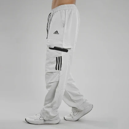 شلوار کارگو اسپرت آدیداس مدل 22757 طوسی روشن