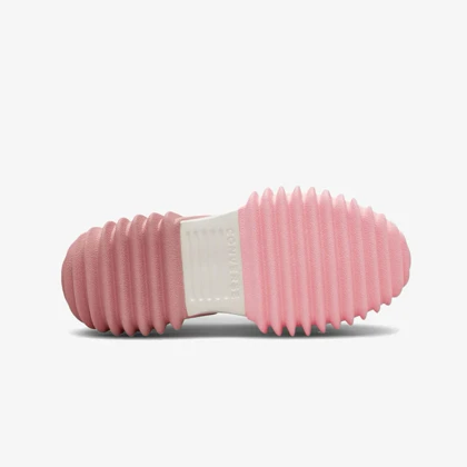 کفش آل استار اصل ساق بلند لژ دار صورتی all star run star motion pink