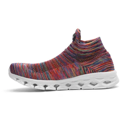 کتانی راحتی قطره جزبا مولتی کالر - Jazba Qatra Sockün Frost Berry