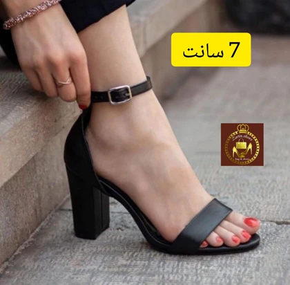 صندل مجلسی زنانه پاشنه 5 و 7 سانت تک بند