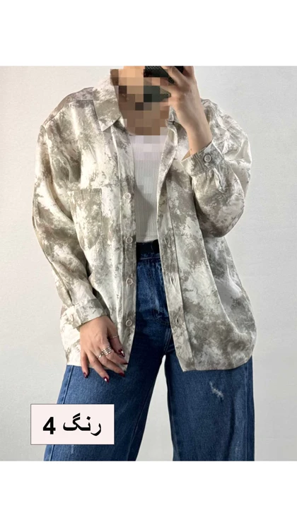 شومیز پری ابرنگی زنانه 17298