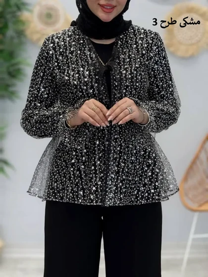 3421-مانتو مزونی عروسک