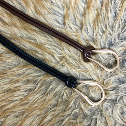 کمربند زنانه چرمی گرهی در رنگبندی متنوع