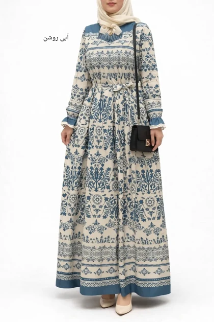 پیراهن بلند آیسو گلبرگ 1