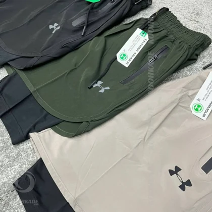 شلوارک ورزشی کشاله دار UNDERARMOR