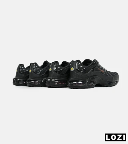 کفش کتانی مردانه و زنانه مشکی قرمز NIKE AirMax Plus TN Ultra مدل 6729