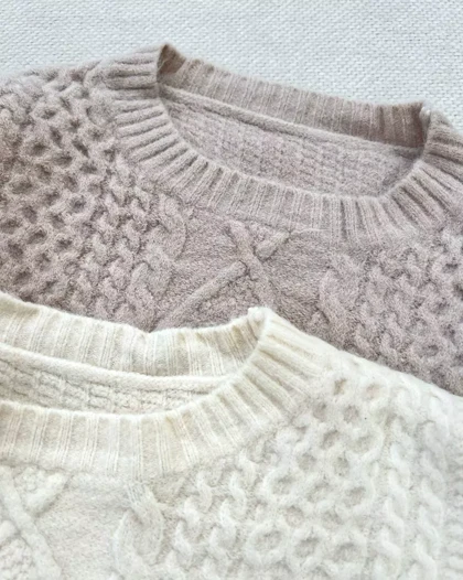 پلیور بافت گرماژ بالا 4 رنگ کد 5334