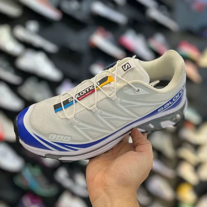 کفش روزمره مردانه سالامون مدل S-labXT6 سفید آبی