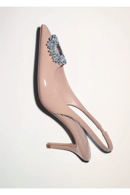 کفش پاشنه‌بلند کلاسیک زنانه اورجینال منگو mango