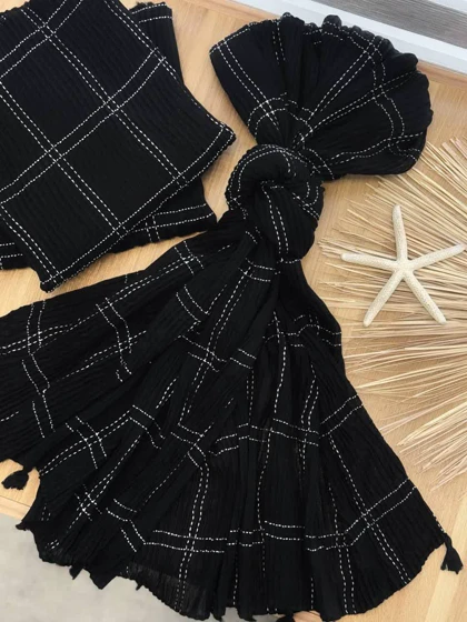 1894- شال مشکی زارا