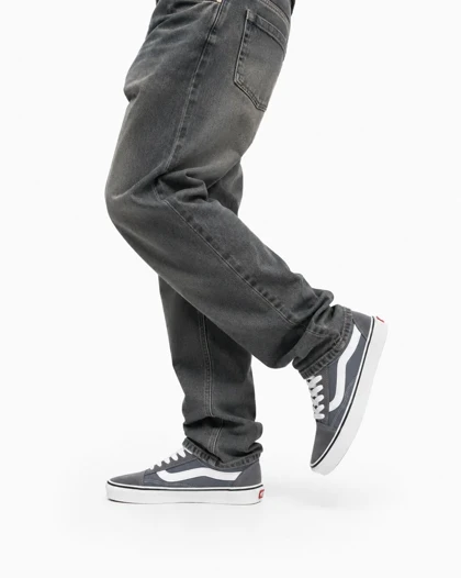 کفش کتانی زنانه مدل ونس اولداسکول طوسی Vans oldskool