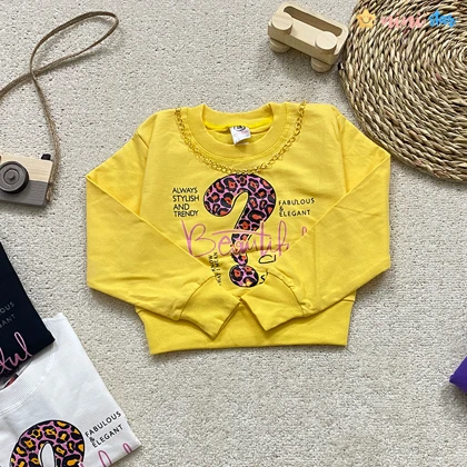 کراپ دخترانه پنبه 2 الی 9 سال