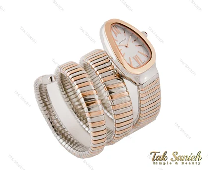 ساعت بولگاری ماری زنانه رزگلد نقره ای Bvlgari-3758-L