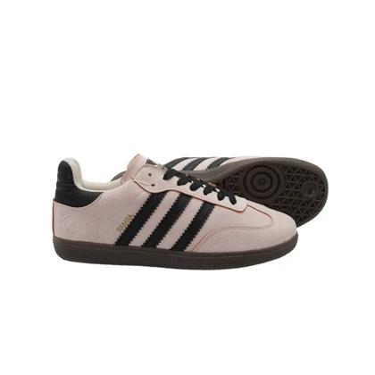 کفش کتانی زنانه مدل samba - 0048_black_White