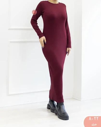 پیراهن ماکسی بلند 8022