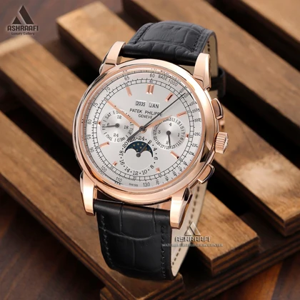ساعت پتک فیلیپ بند چرمی Patek Philippe Grand Complications RGK52