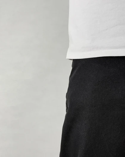 شلوار جین مردانه مام استایل رنگ مشکی ronak morato