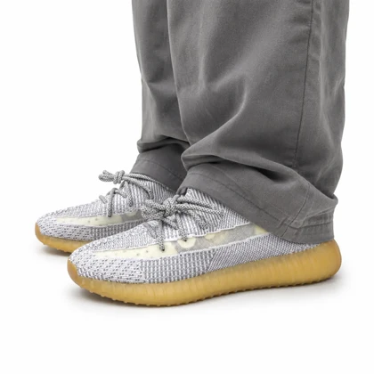 کتانی مردانه آدیداس مدل یزی بوست طوسی Adidas Yeezy Boost 350