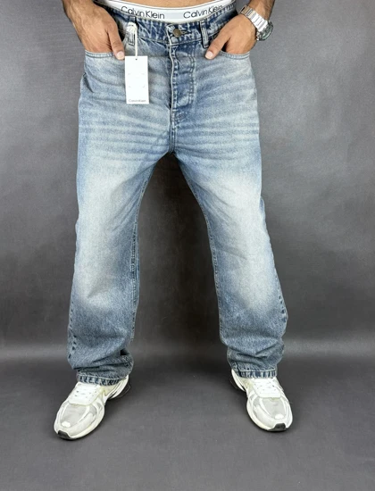 شلوار نیم بگ مردانه کثیفشور ساده 123