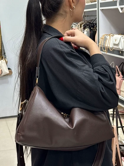 کیف چرمی دخترانه و زنانه نیلوفر