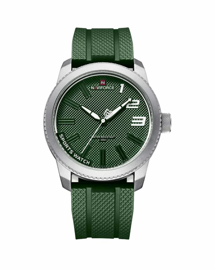 ساعت مچی مردانه ناوی فورس NAVIFORCE NF9202T S/W/GN