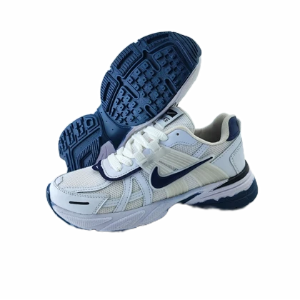 کفش اسپرت مردانه برند نایکی nike مدل وی تو کی V2K سفید سرمه‌ای کد 703
