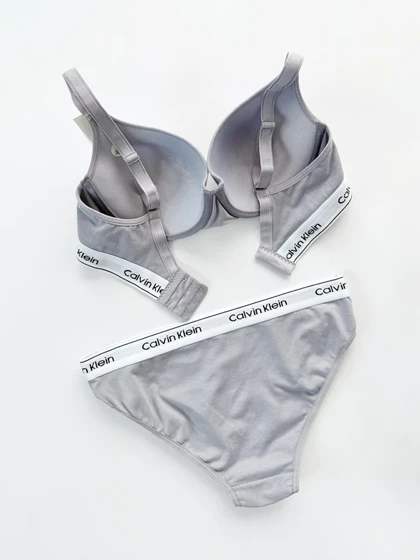 ست شورت اسلیپ و سوتین فنر دار کلوین کلاین Calvin Klein