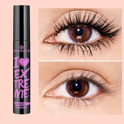 ریمل حجم‌دهنده اسنس مدل I Love Extreme Crazy Volume (مشکی)