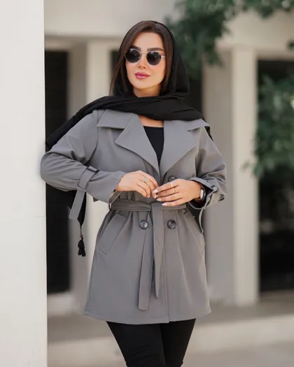 بارانی کوتاه ژیله بزرگ کد 735