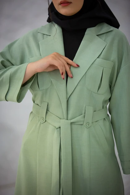 مانتو صوفیا پلاس بلند کمر پاگون