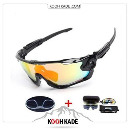 عینک ورزشی Oakley مدل Jawbreaker چند لنز
