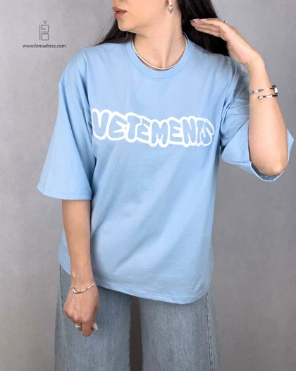 تیشرت باکسی طرح Vetements